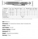 KLARUS X1 Ultra Slim Professional Flashlight 4200 Lumens - Oppladbar  c thumbnail