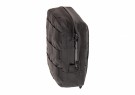 Clawgear Medium Vertical Utility Pouch Zippered - Flerbrukslomme Sort  thumbnail