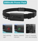Klarus HR1 Pluss - hodelykt 600 lumen thumbnail
