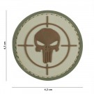 Punisher sight PVC Patch  Coyote thumbnail
