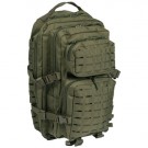 Us Assault Pack Large -OD Grønn Ryggsekk -Laser cut  thumbnail