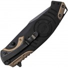 Smith & Wesson M&P – Foldekniv med Drop Point-blad – Svart/Tan thumbnail