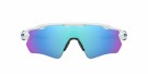 Oakley Radar EV Path Polished White – Prizm Sapphire   thumbnail
