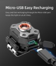 Klarus HM3 Super Lettvekts Hodelykt - USB C  thumbnail