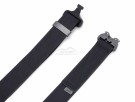 COMBAT Black 45mm wide with metal buckle Cobra® 9kN matte Black ears Universal size thumbnail