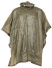 MFH Vinyl Poncho – Vanntett regnponcho med hette Grønn thumbnail
