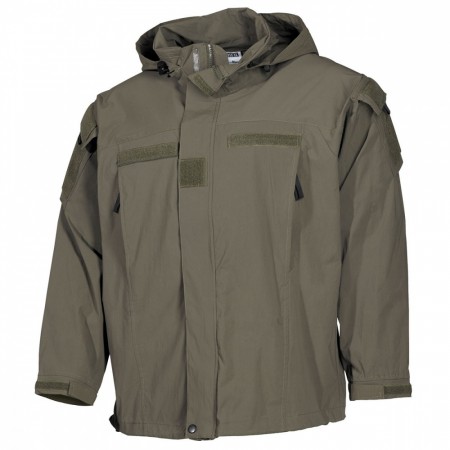 US Soft Shell Jacket, OD Grønn, GEN III, Level 5 Jakke 