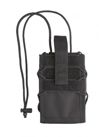 Mobiltelefon Holder Molle m/Snor Sort 