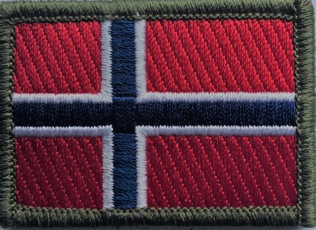 Norsk Flagg  5,5 x 4 Fullfarge