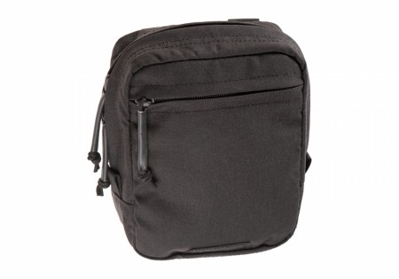 Clawgear Medium Vertical Utility Pouch Zippered - Flerbrukslomme Sort 