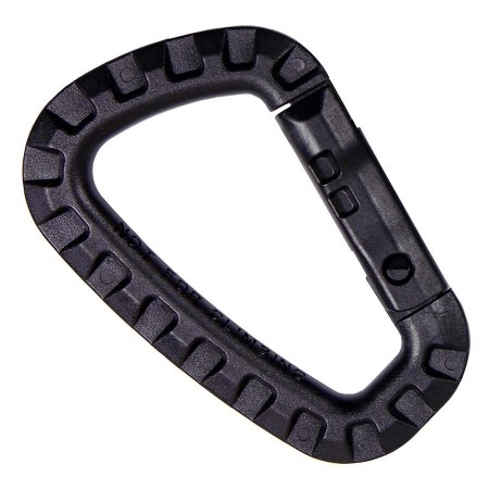 Karabiner ABS Sort