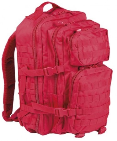 Us Assault Pack Large - Ryggsekk - Signal Rød  