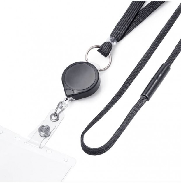 MINIBAK® Kortholder med jojo, halssnor med breakaway Utstyrskontroll.no